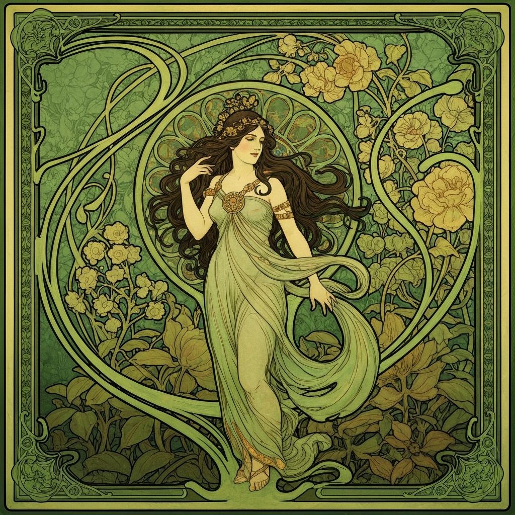 Art Nouveau example artwork
