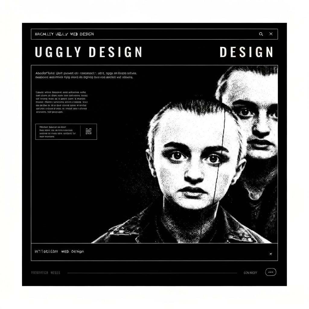 Brutalist Design example artwork