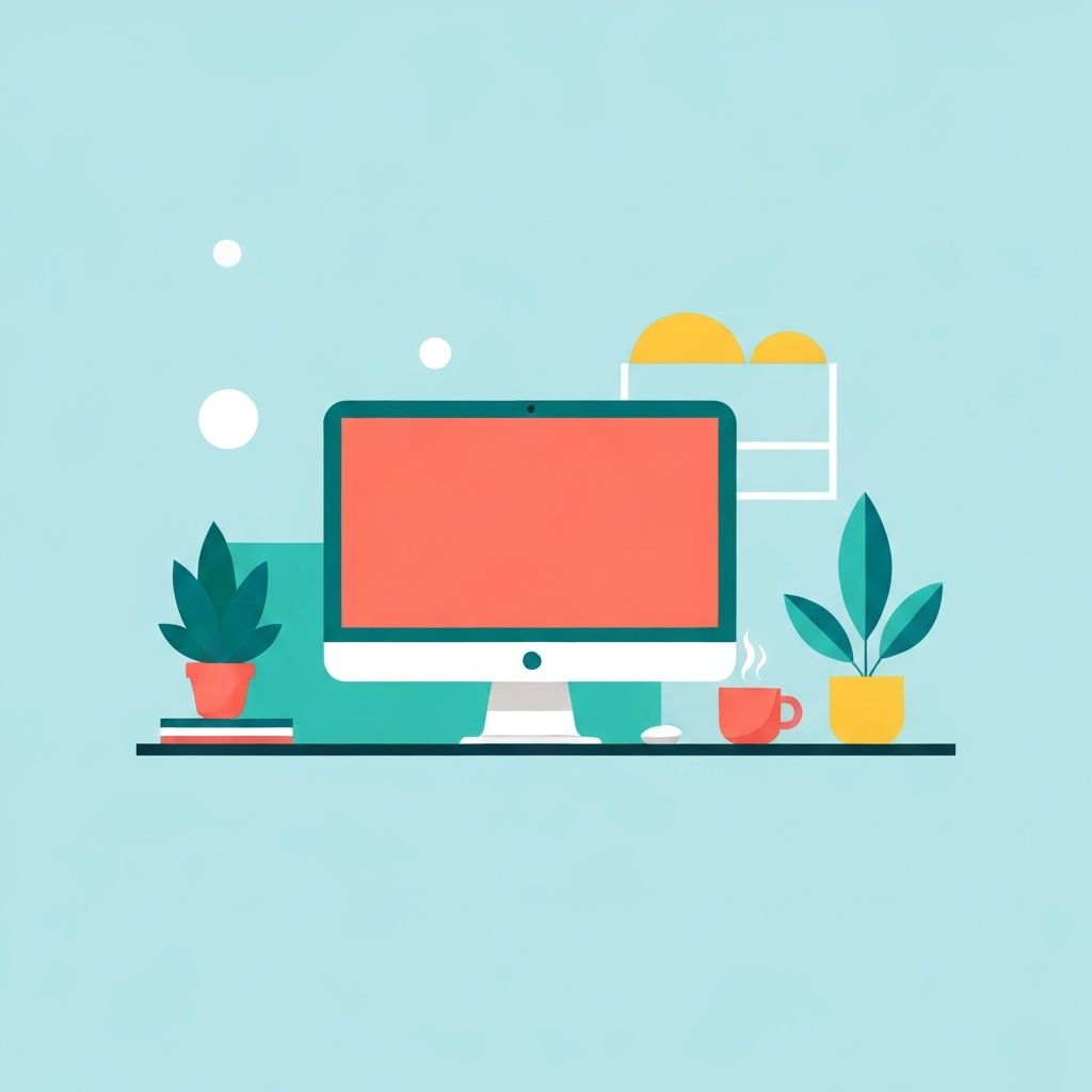Flat Design example artwork