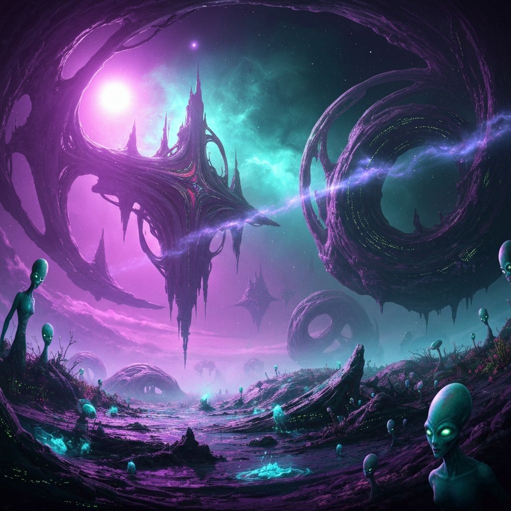Futuristic Surrealism example artwork